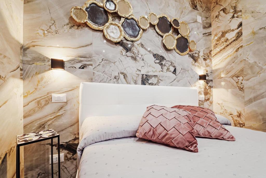 Interni in marmo dal pavimento al soffitto, casa vacanze Il Filo, Albergheria Palermo